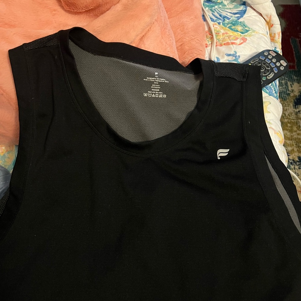 Fabletics Black Sports Tank